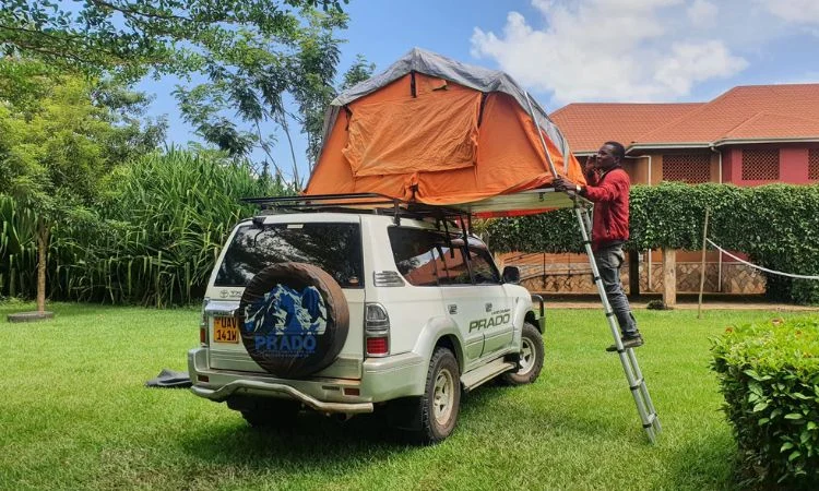 Self Drive Uganda in 4×4 Car with a Rooftop Tent