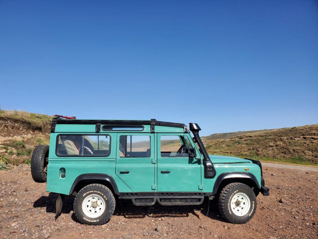 Landcruiser Defender rental in Tanzania